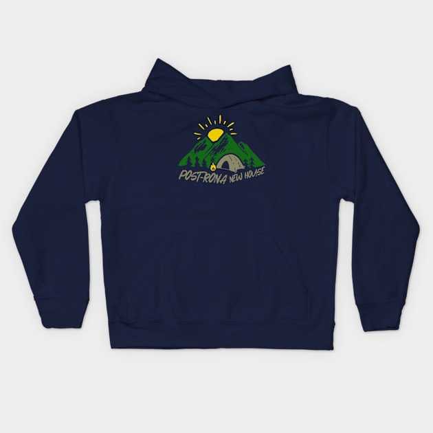 post rona new house Kids Hoodie by lil dragon